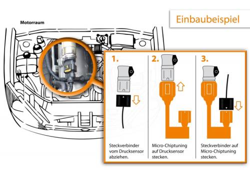 Chiptuning Einbau Citroen Jumper 2.2 HDI 140 PS